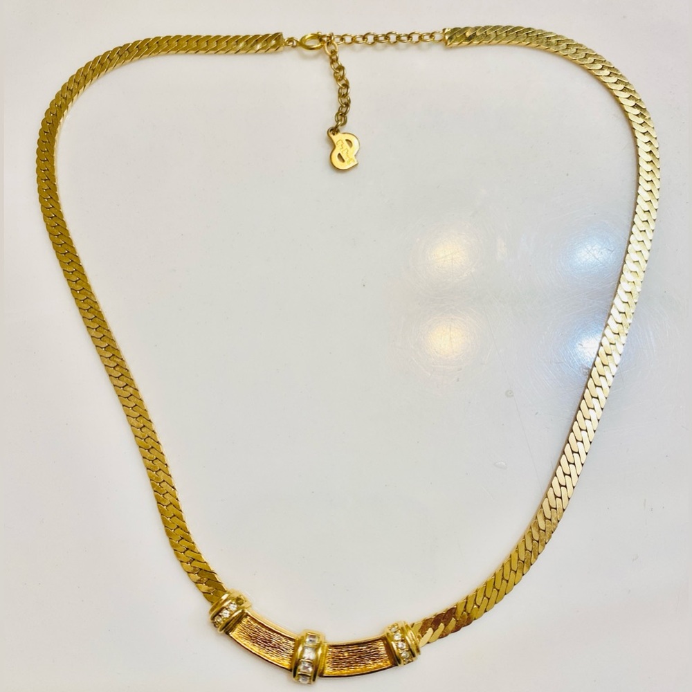 Christian Dior Gold  Choker